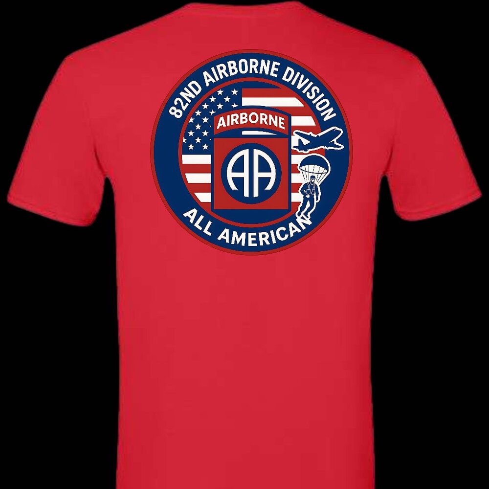 All American 82nd Airborne Division Short Sleeve T-Shirt